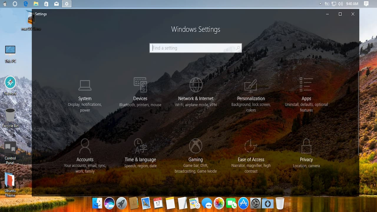 mac os panther cursor for windows 10